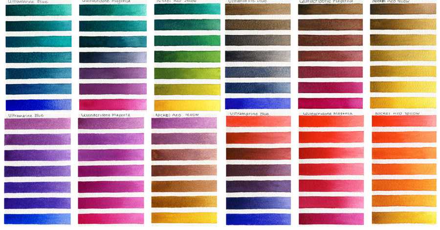 Broader Mixing Capabilities with QoR Watercolors