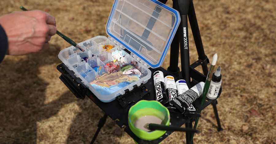 Plein Air Painting with OPEN Acrylics