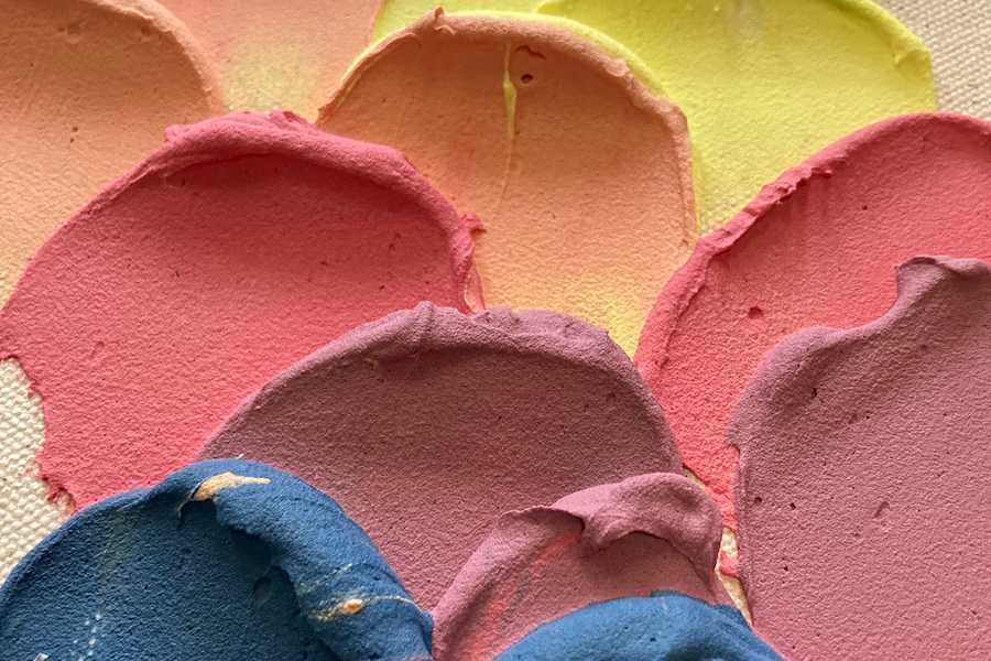 Super Textural Painting with Acrylic