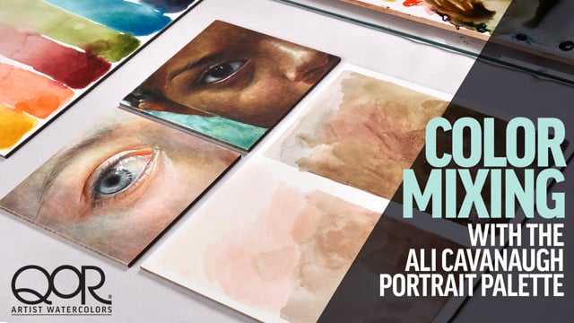 Mixing Colors using the Ali Cavanaugh Portrait Palette