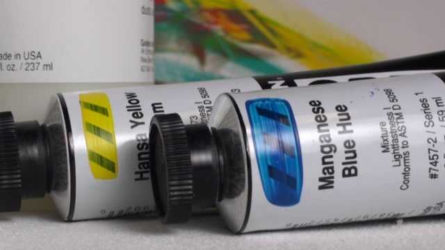 Blending with Golden Acrylic Colors and Medium