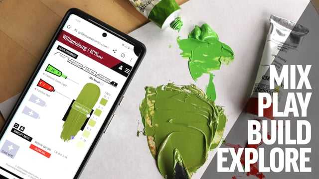 New & Updated Virtual Paint Mixer [now mixing oil colors!]