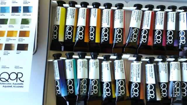 QoR 24 Watercolor Set unpacking video