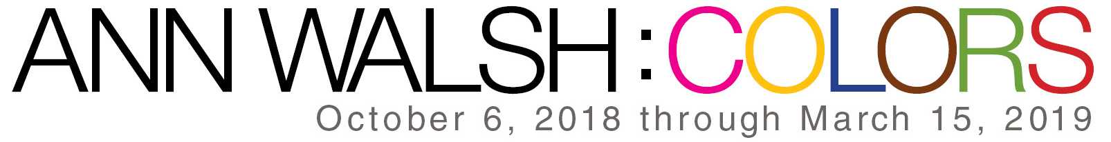 ANN WALSH : COLORS