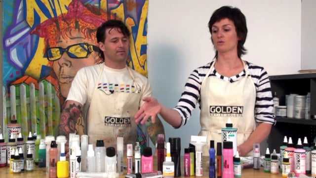 High Flow Acrylics Paint in Empty Markers