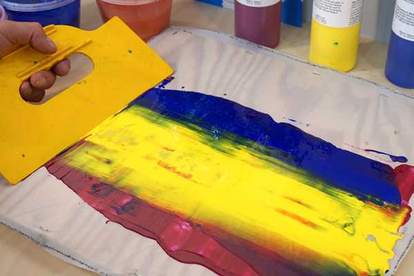 Making Dry Paint Skins with Fluid Acrylics