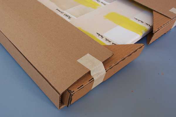 How to Pack and Ship Unframed Paintings