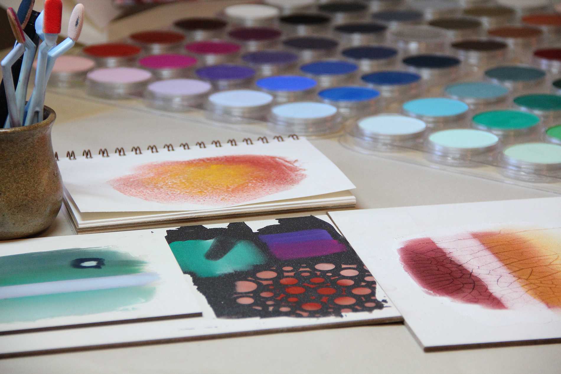 Using PanPastel on Acrylic Grounds