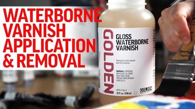 How To Apply (and Remove) Waterborne Varnish