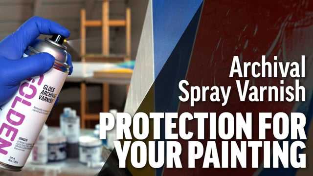 How to Apply Spray Varnish to Paintings